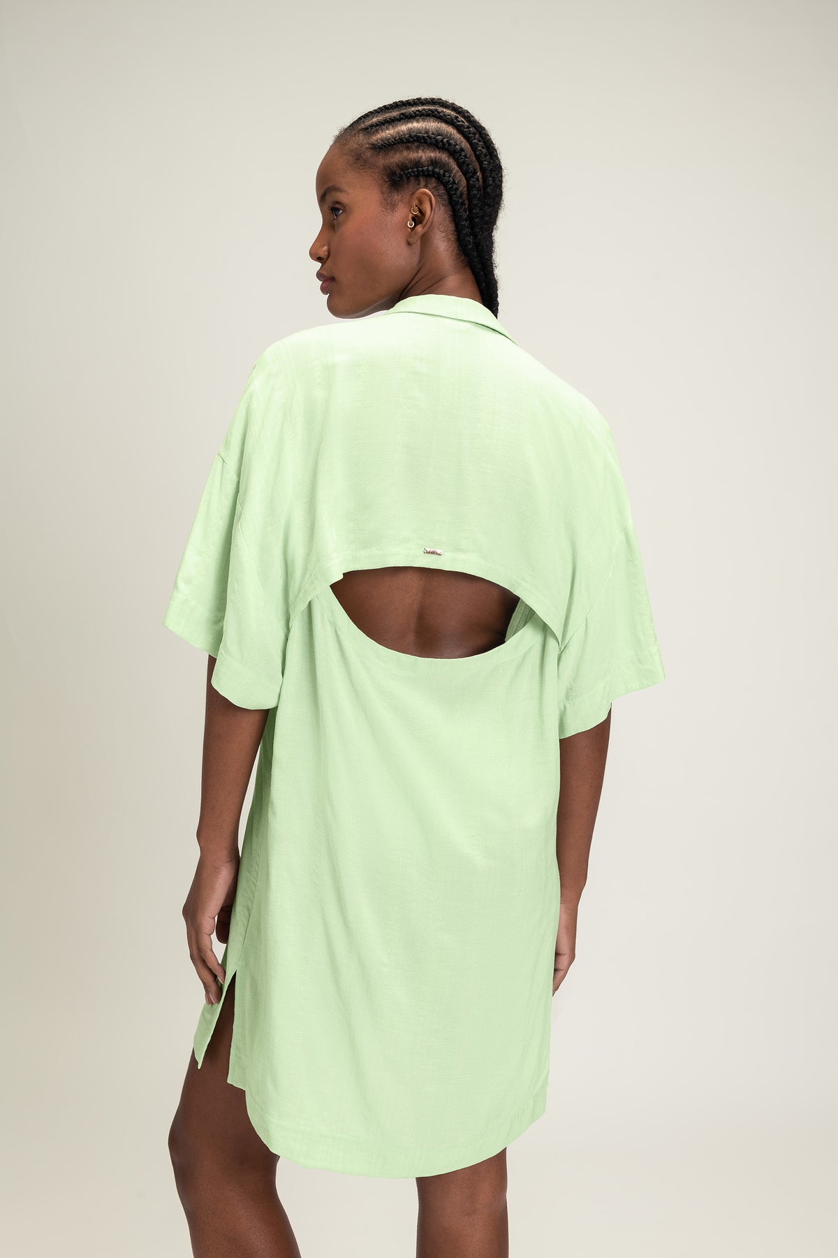 Open Back Beach Shirt