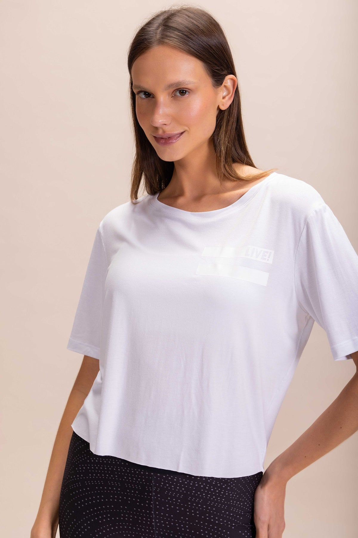 Cropped Signature T-Shirt