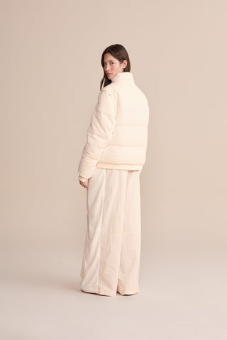 Wide Nylon Flux Mixcloud Pants