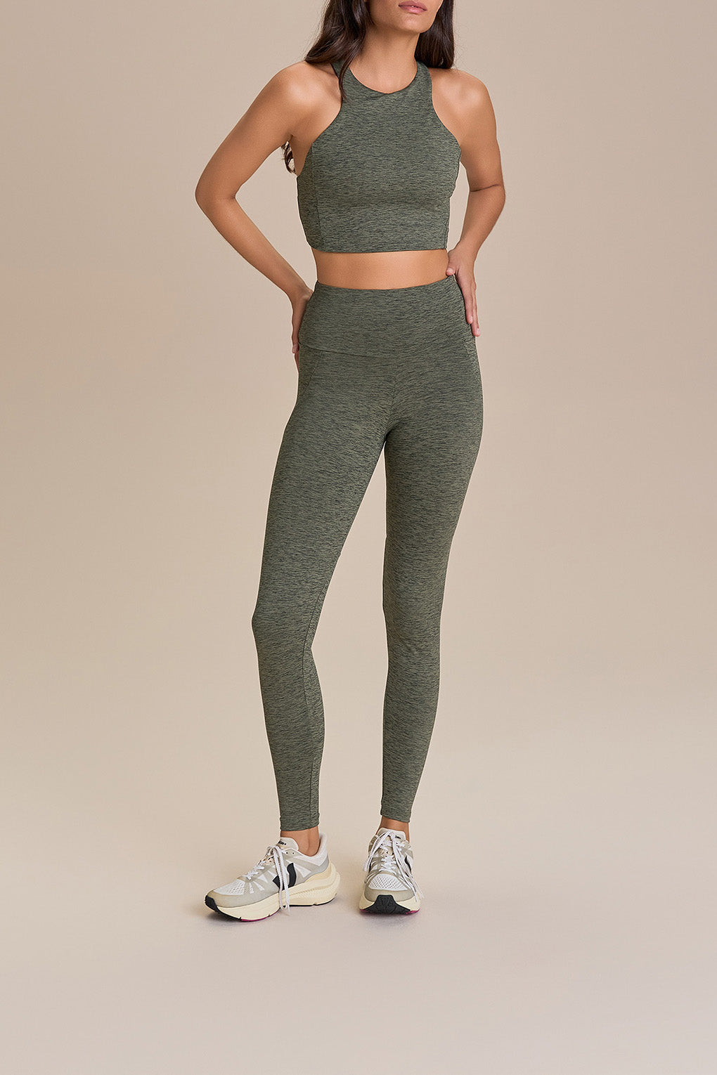 Halter Groove Sports Bra