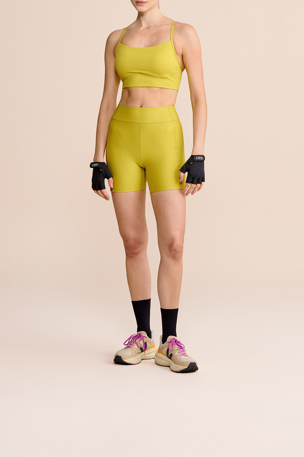 Stripe Mystery Softness Sports Bra